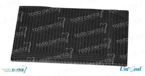 Babero dental 3 capas c/125 pzas