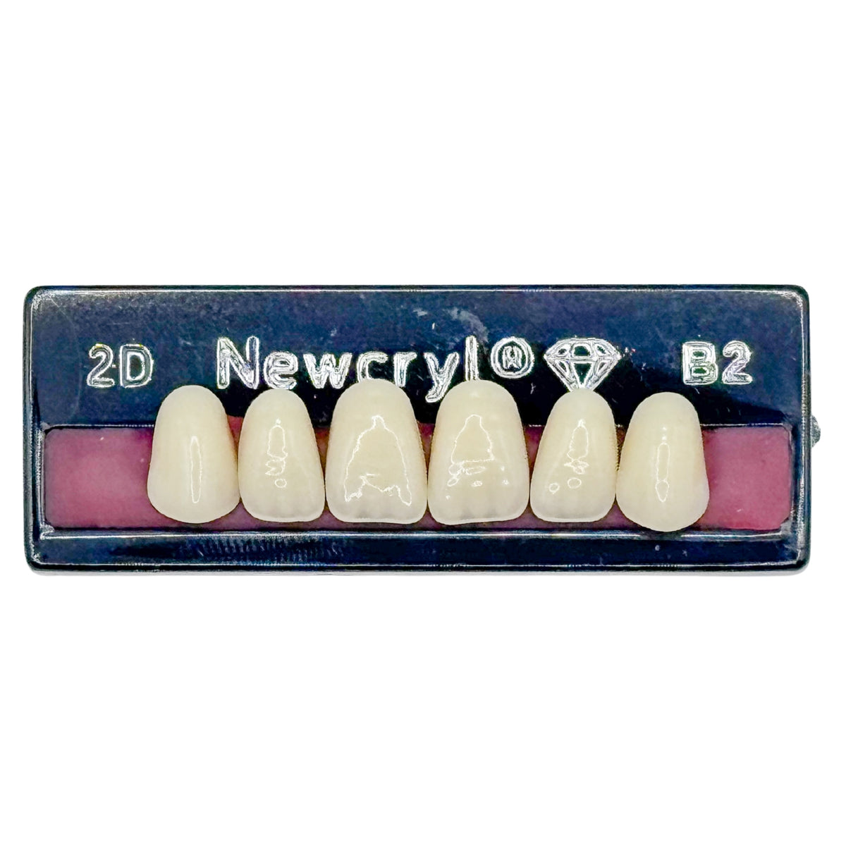 Dientes newcryl superior anterior moldes chicos y medianos
