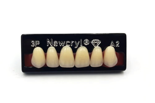 Dientes newcryl superior anterior moldes grandes