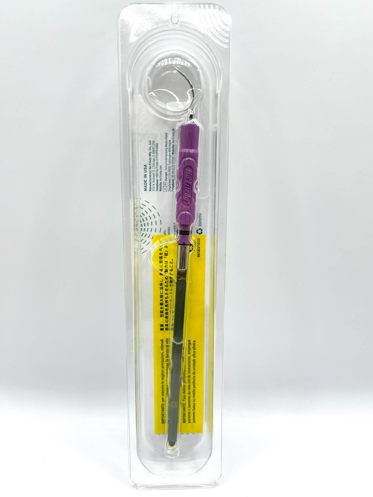 Inserto ultrasonico 25k/10 universal (rosa) hu-friedy