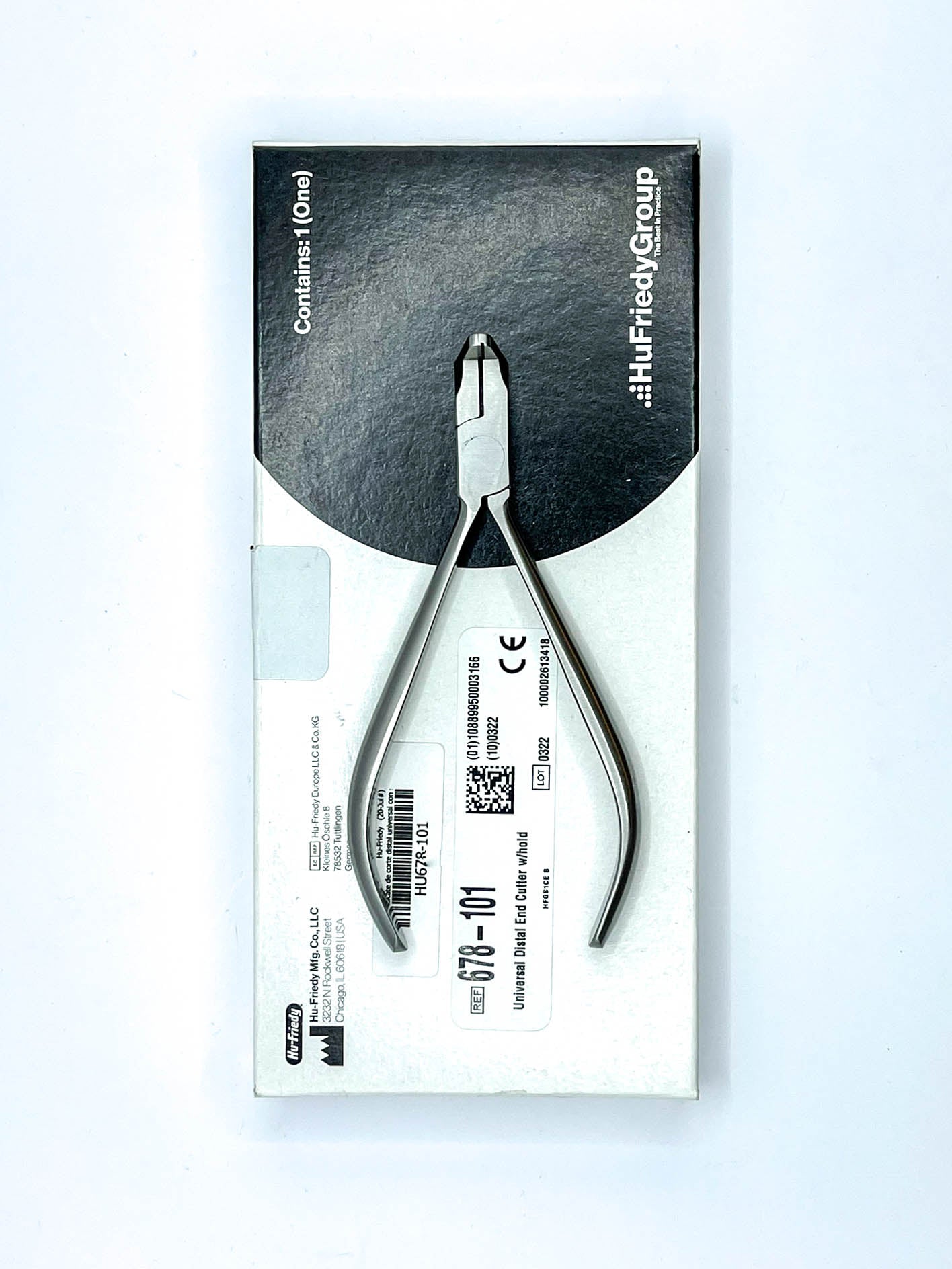 Pinza/alicate de corte distal universal con seguro hu-friedy