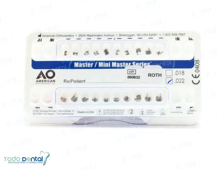 Brackets andrews .022 jgo