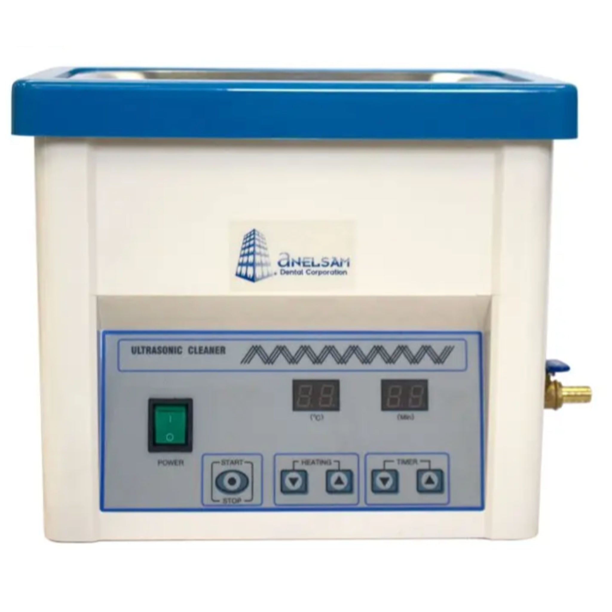 Tina ultrasonica plastico 5lts. (anelsam) (garantia de 1 año)