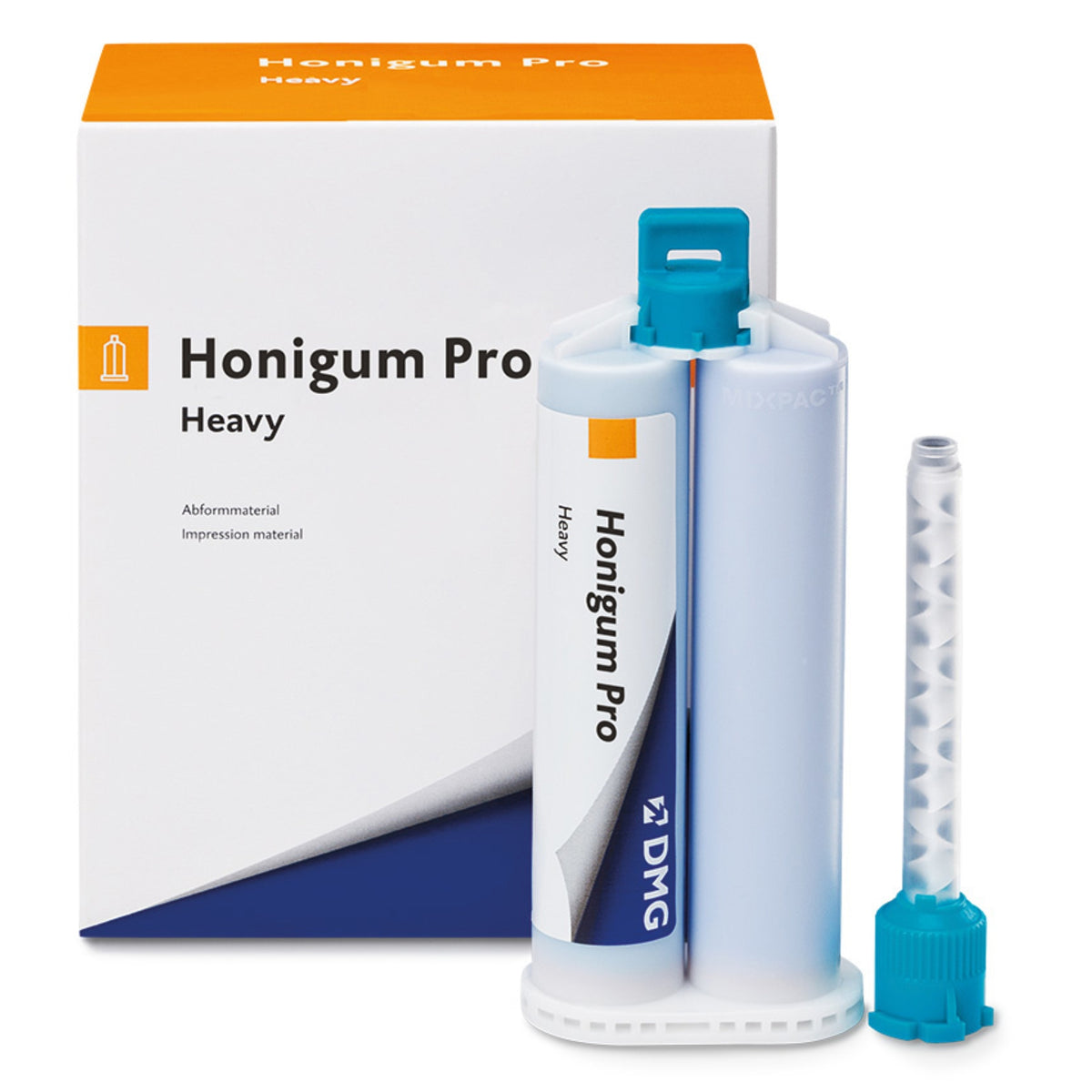 Honigum pro heavy - material de impresión pesada vps 1x50ml + 2 puntas mezcladoras