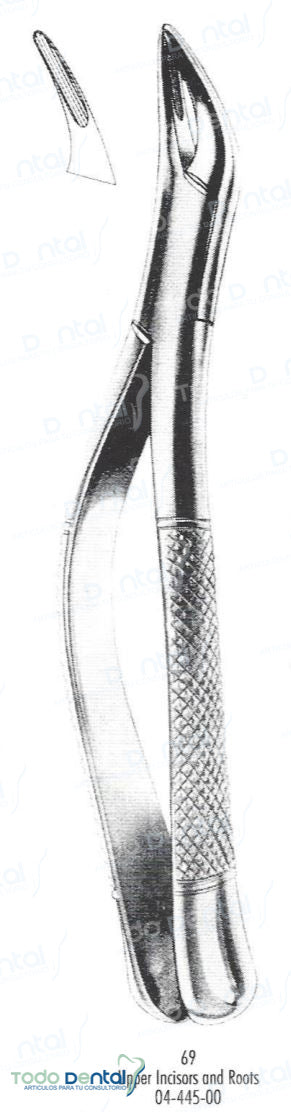 Forcep # 69 canales - sup arain