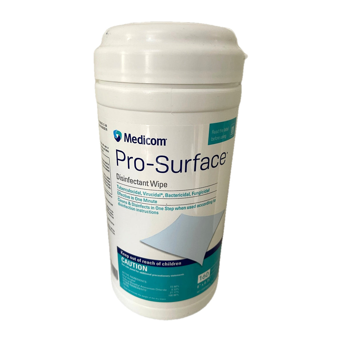 Toallas desinfectantes pro-surface con 160 tipo sanicloth