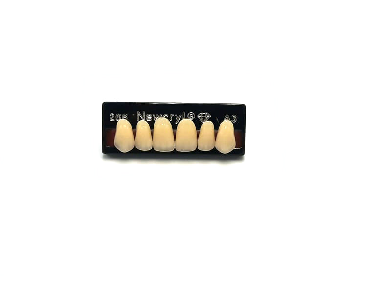 Dientes newcryl superior anterior