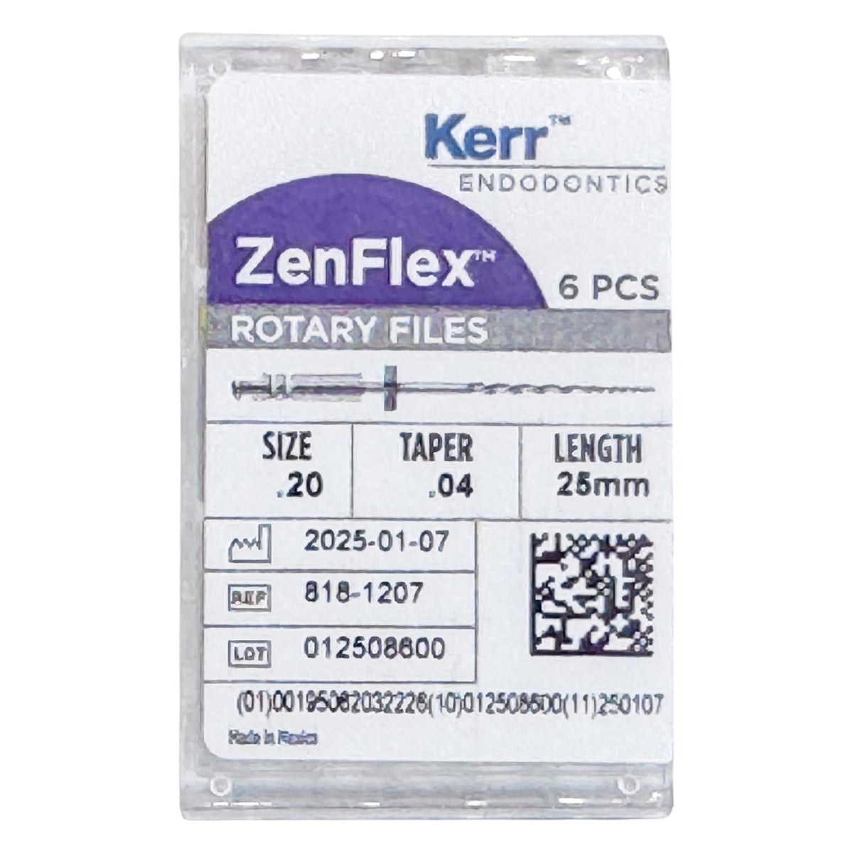 ZenFlex limas rotatorias Kerr