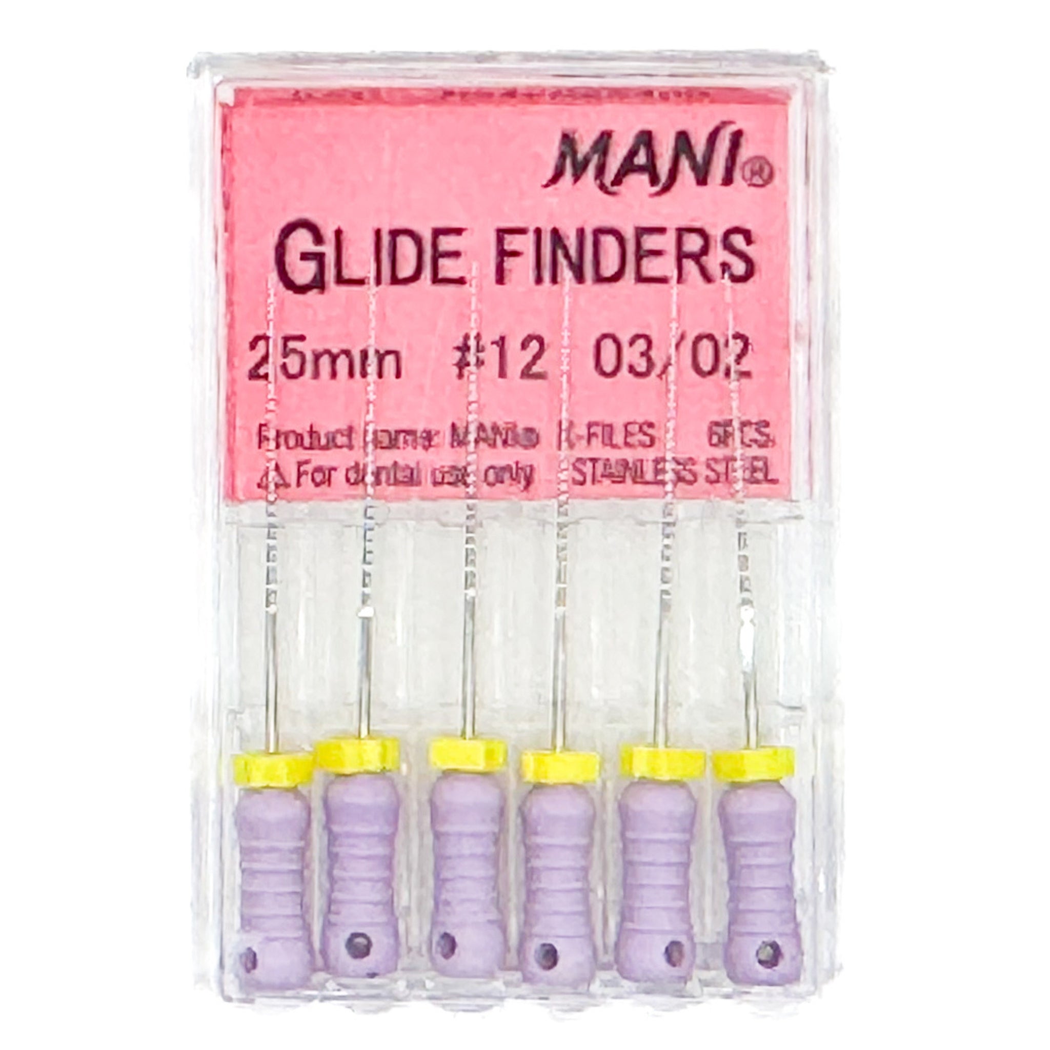 Mani glide finders 25 mm tamaño 12 c/6