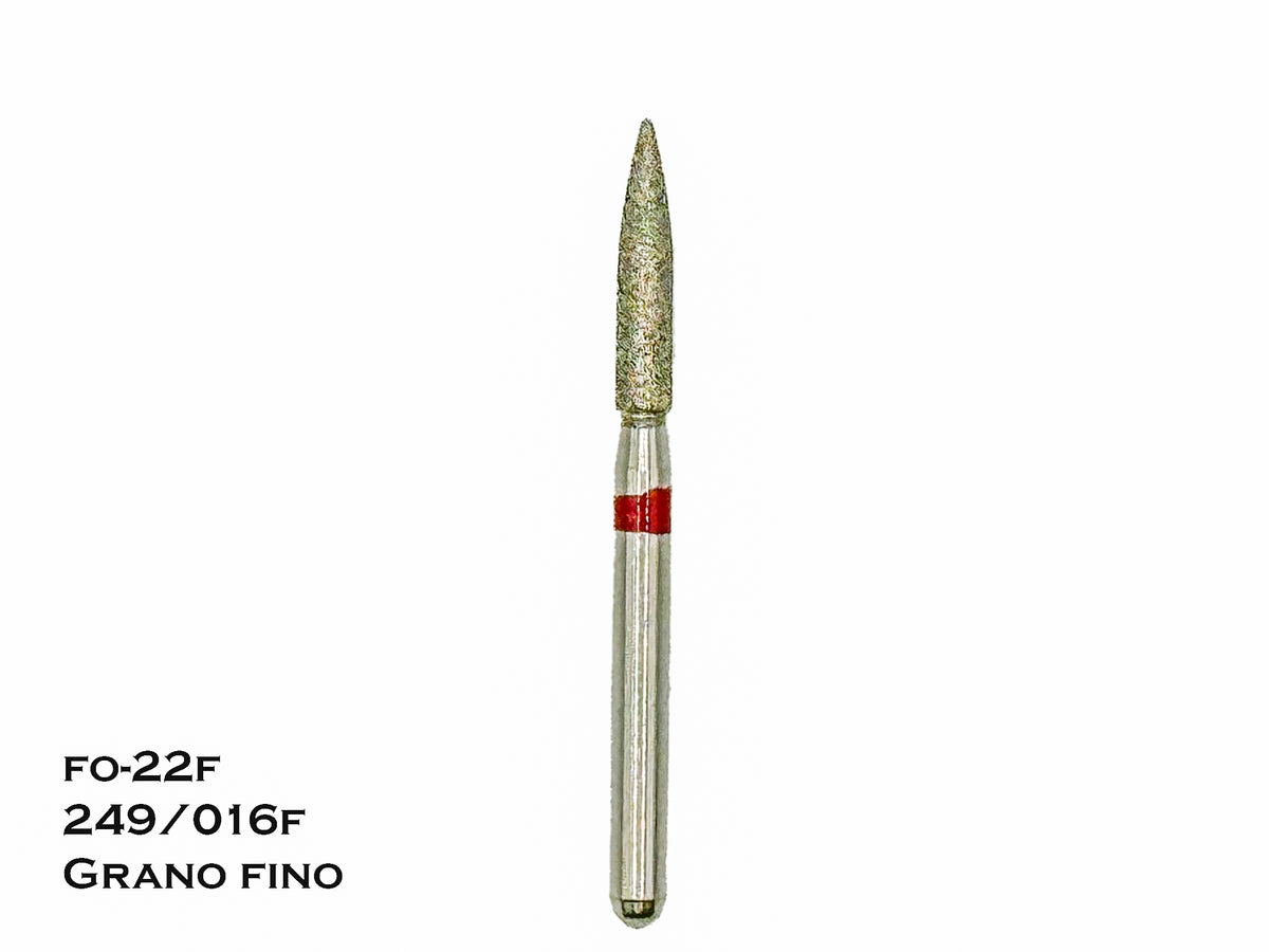 Fresas de diamante economic (flama con terminacion de ojiva)