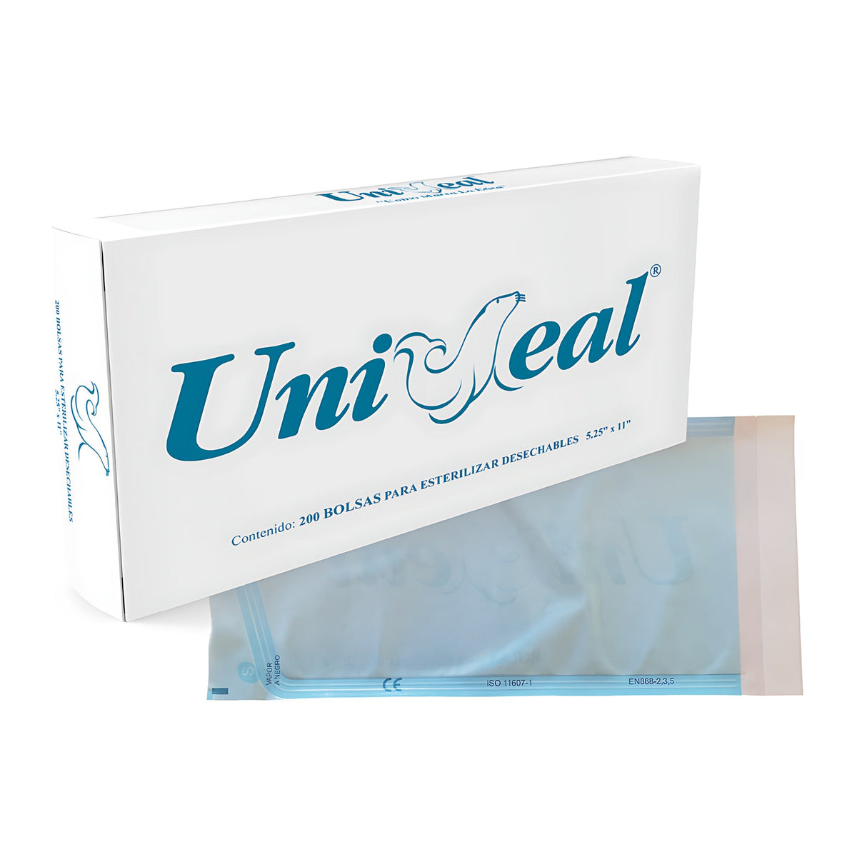 Bolsa para esterilizar c/200 pzas Uniseal