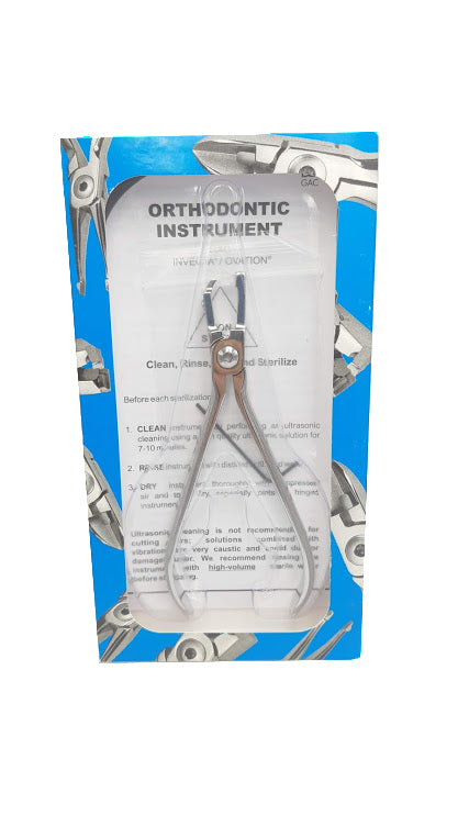 Pinza quita brackets con punta delgada y punta de goma reemplazables