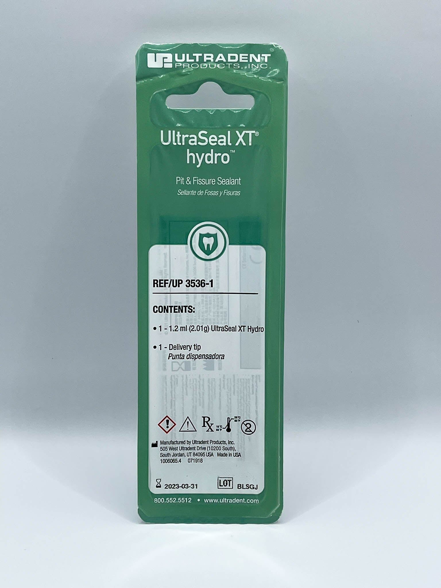 Ultraseal XT Plus jeringa, blanco opaco