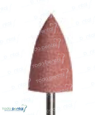 Piedra montada roja 3/32 misil jumbo c/1