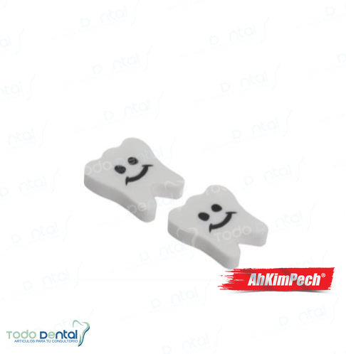 Goma muelita blanca paq. c/1 pzas.