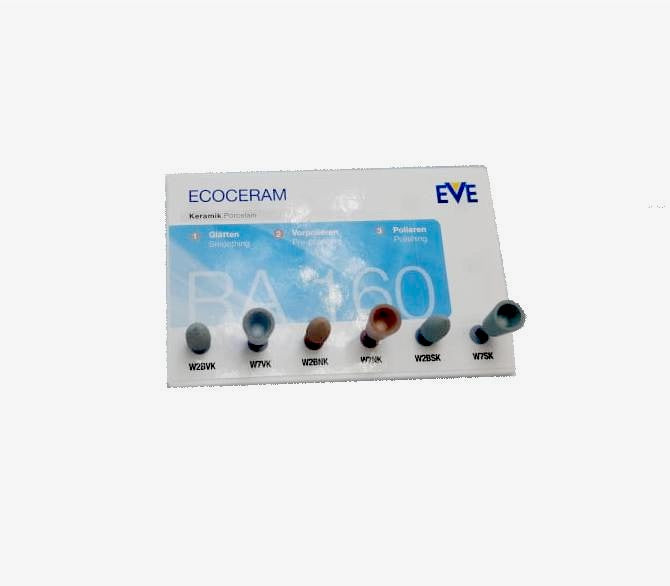 Ecoceram set para ceramica ra 160 c/6 pz p26d