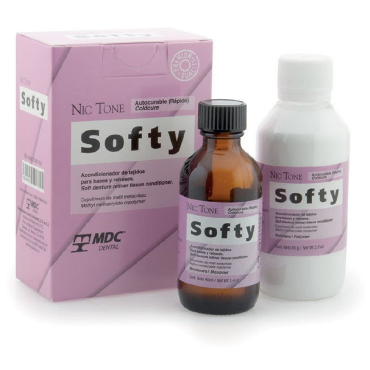 Softy autocurable eco.polvo80gyliq.40m. — 120-0040