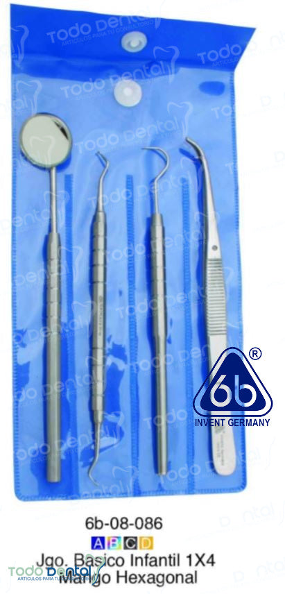 Jgo basico 1x4 inf hexagonal