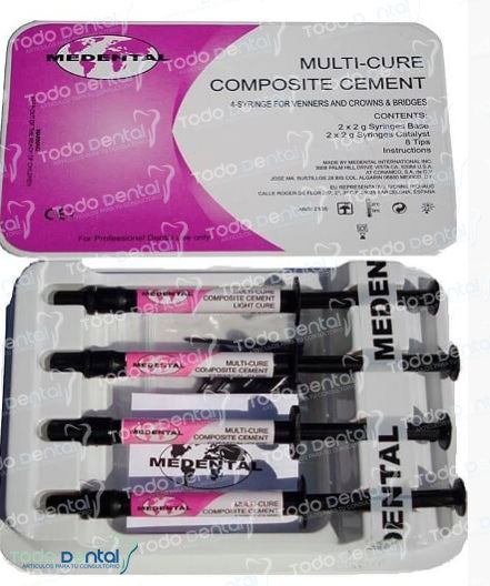 Cemento multicurable (dual) kit