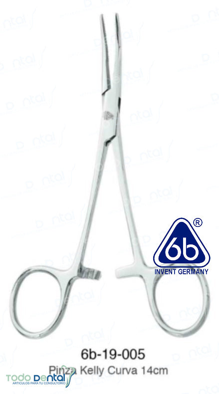 Pinza kelly curva