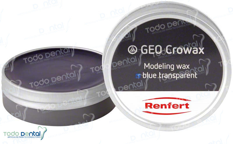 Geo crowax cera de mod. Azul transp. 80g