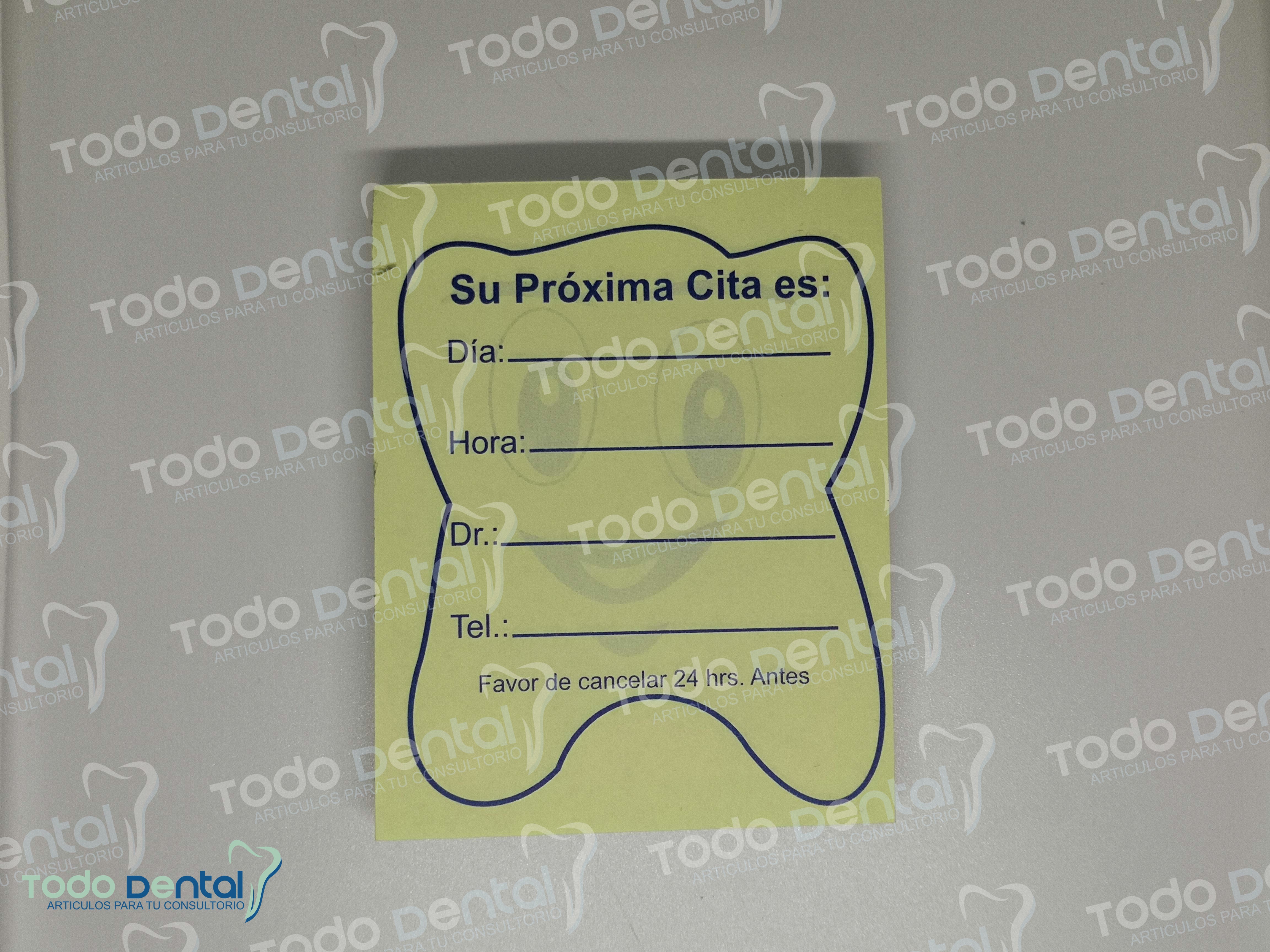 Recordatorio con 100 chico