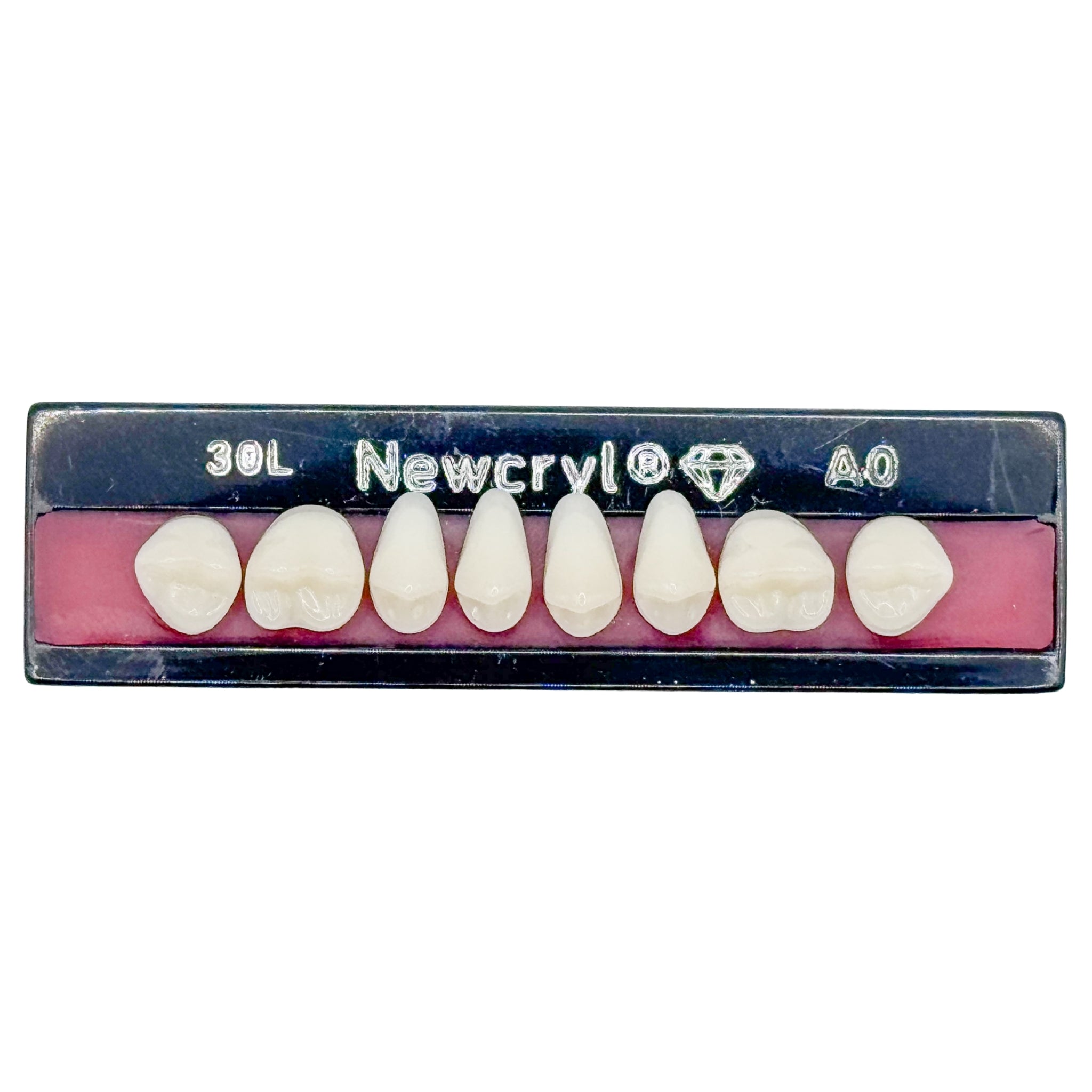 Dientes newcryl x 8 sp 30l col a0