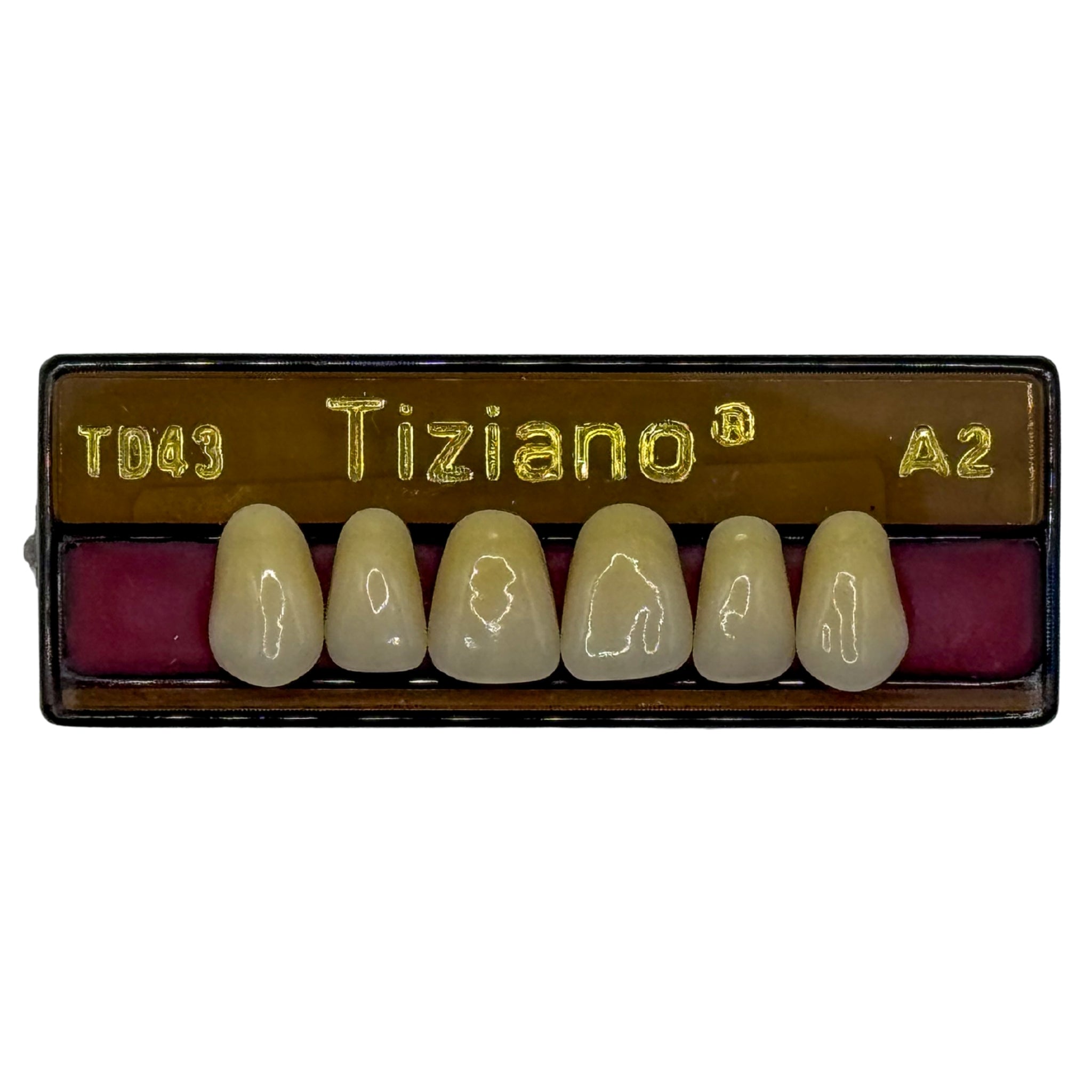 Dientes tiziano x 6 sa TD43 col A2