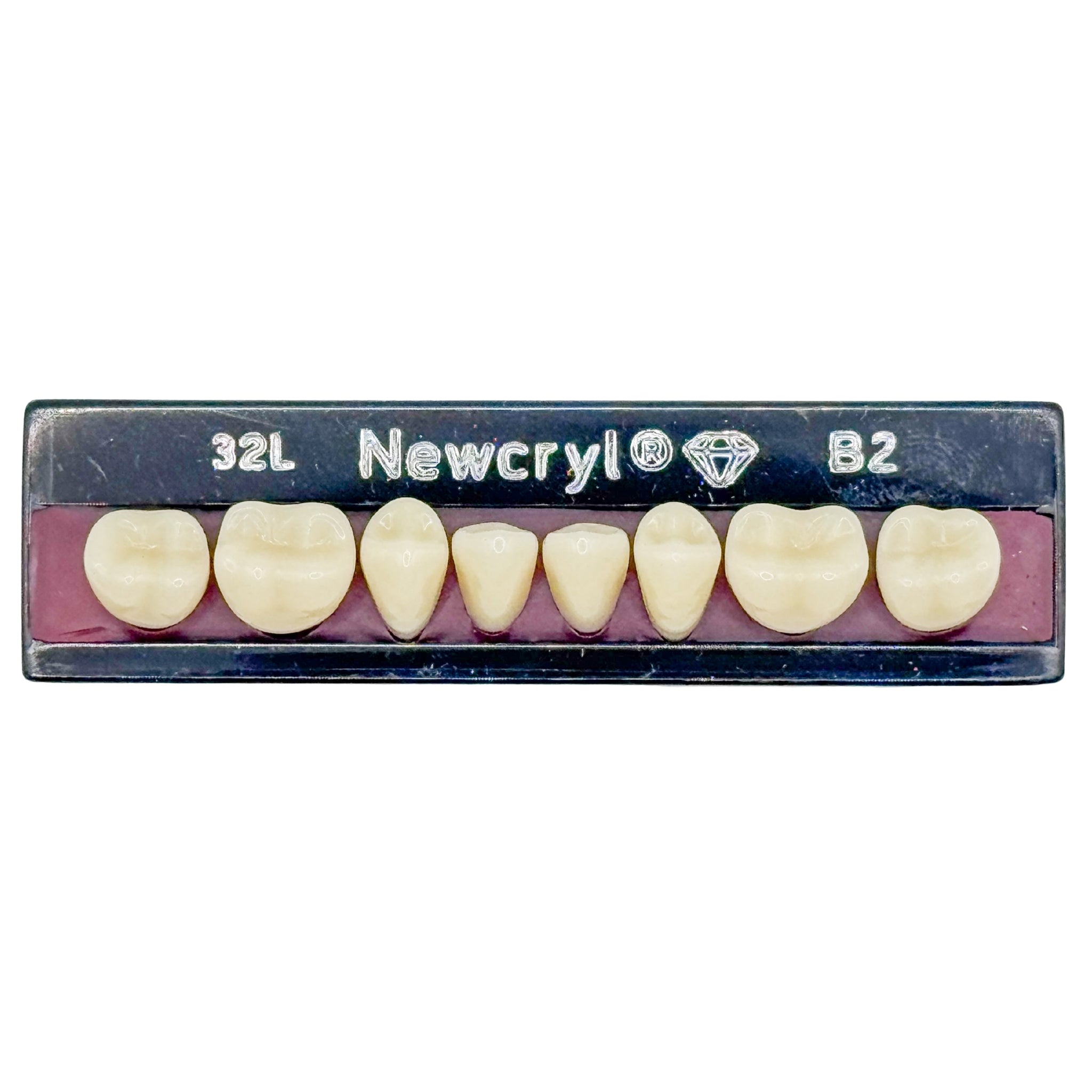 Dientes newcryl x 8 ip 32l col b2