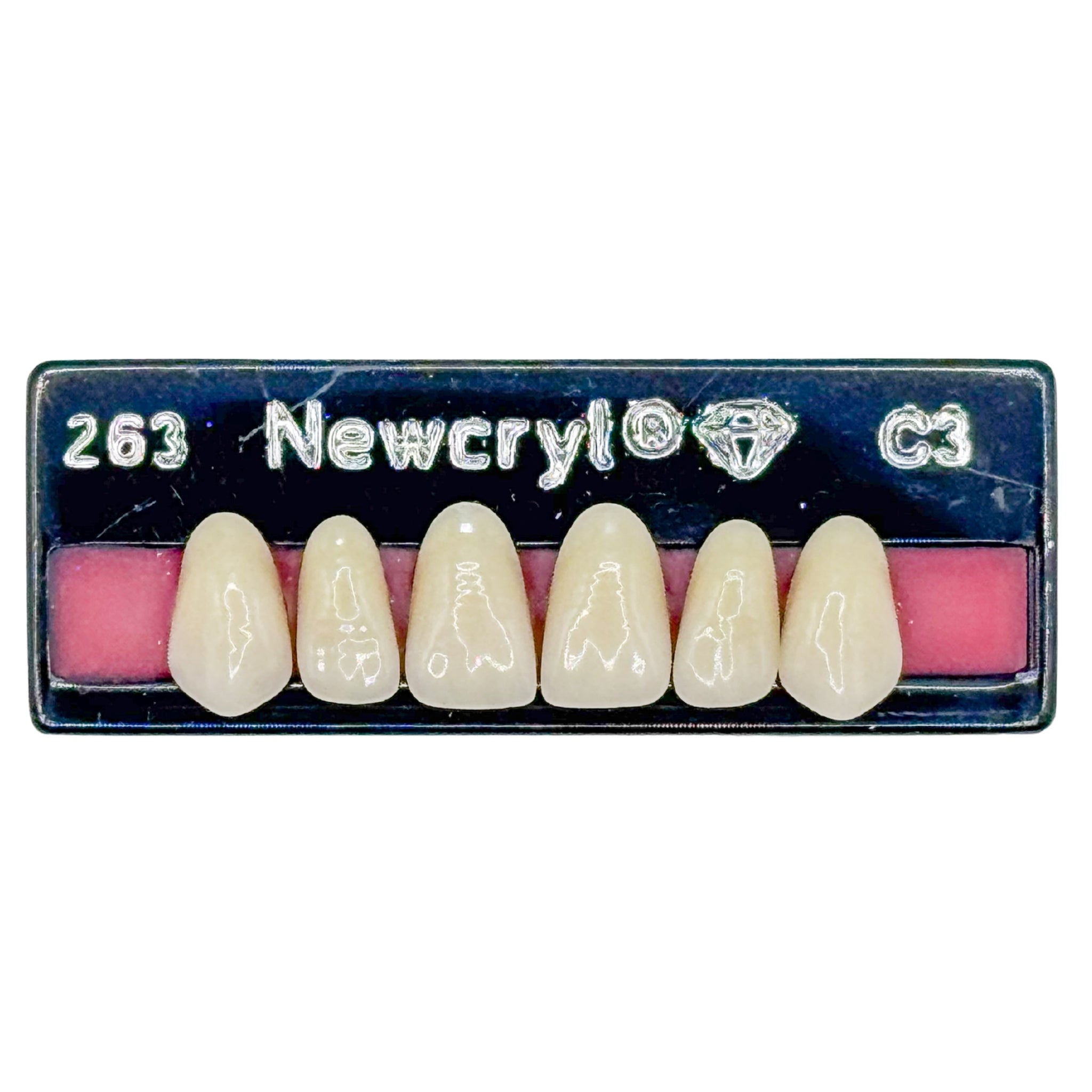 Dientes newcryl x 6 sa 263 col c3