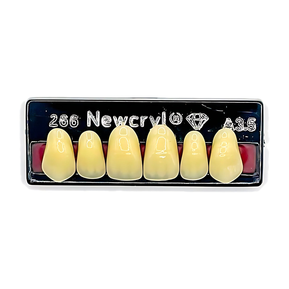 Dientes newcryl superior anterior moldes grandes