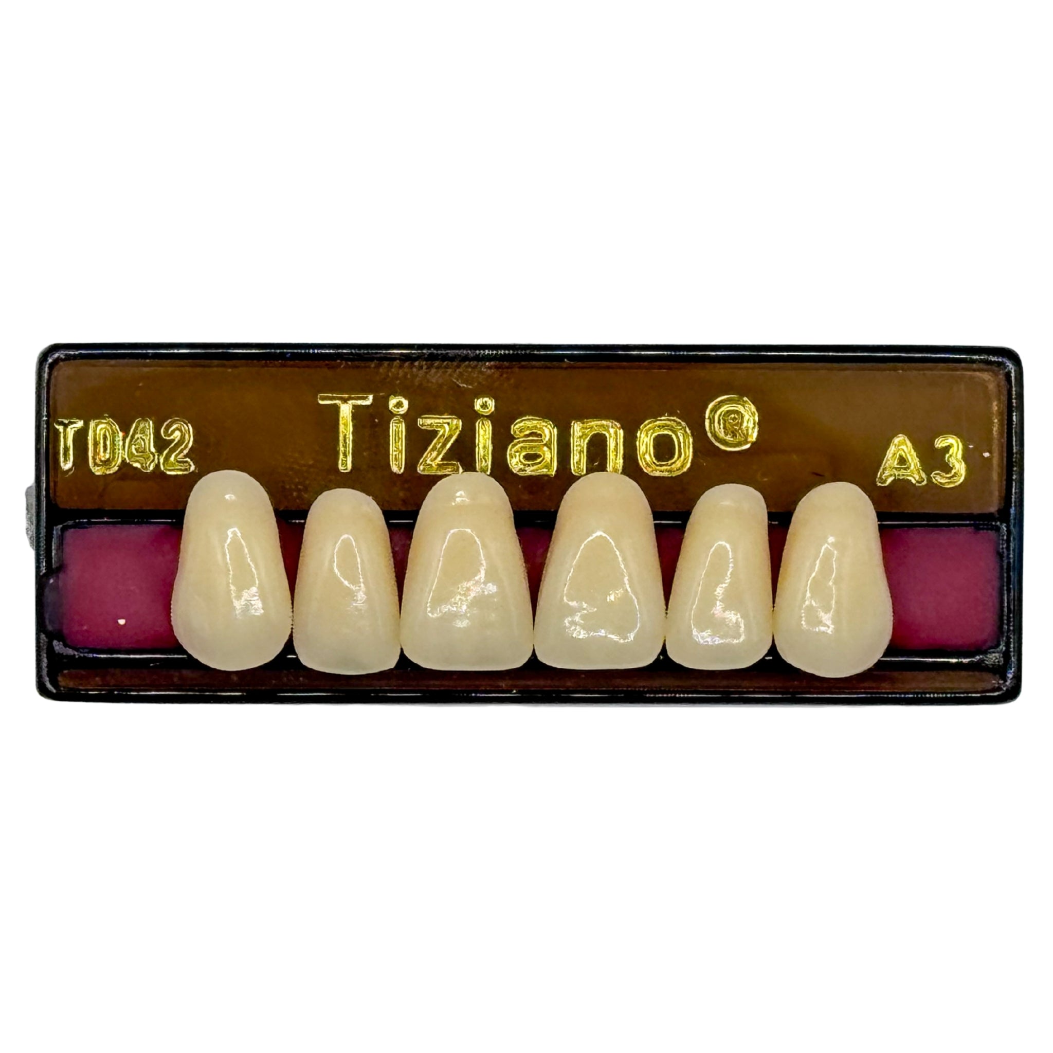 Dientes tiziano x 6 sa TD42 col A3