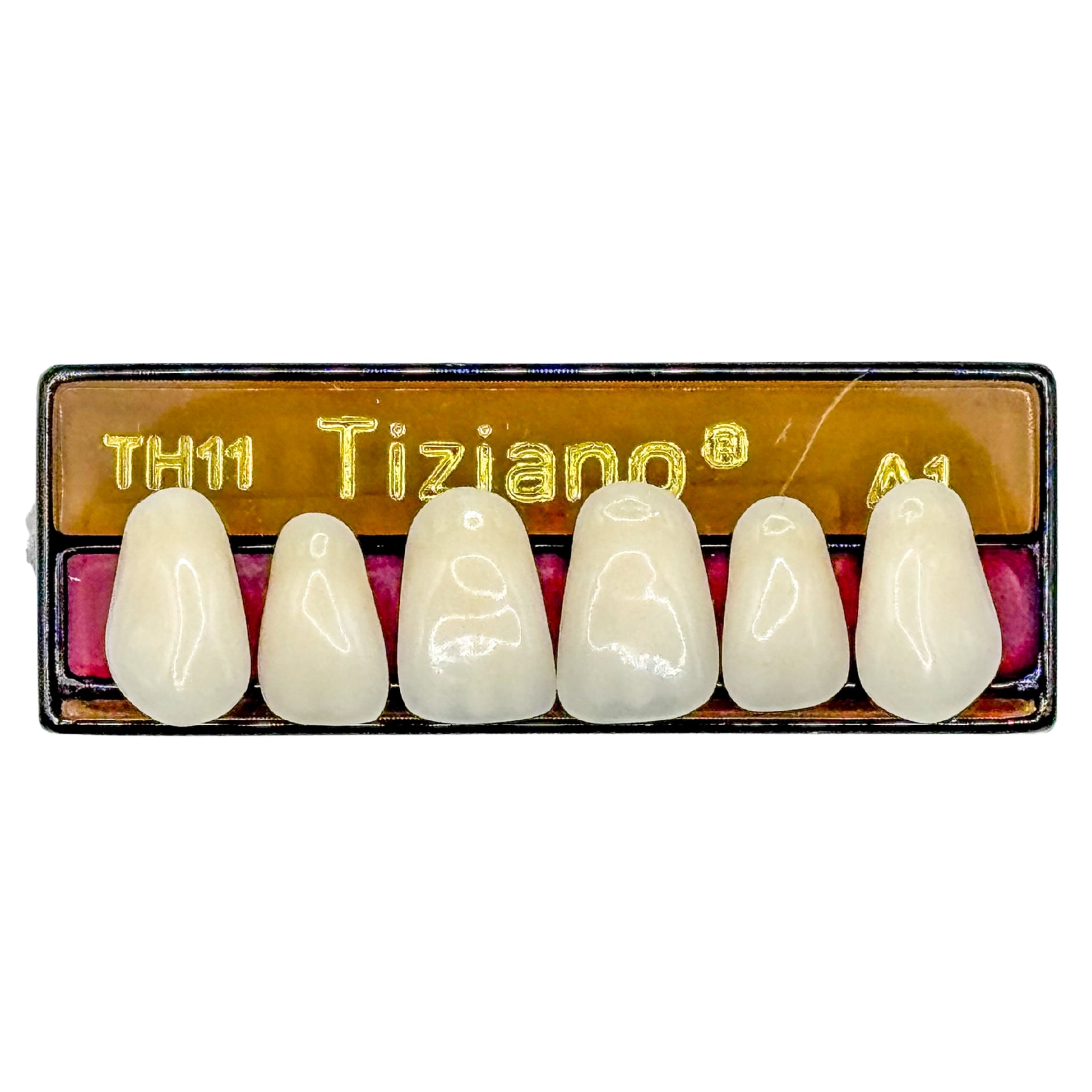 Dientes tiziano x 6 sa TH11 col A1