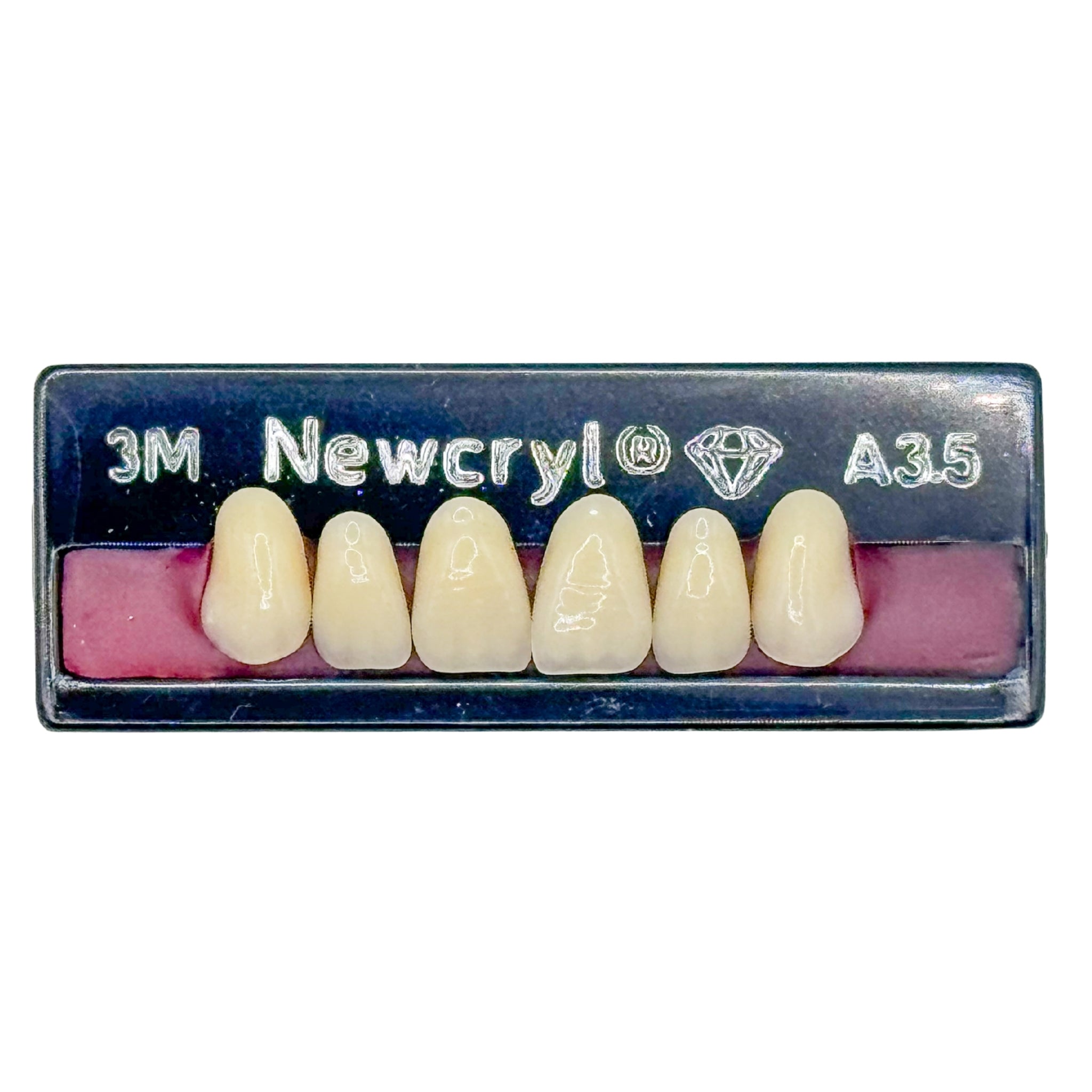 Dientes newcryl x 6 sa 3m col a3.5