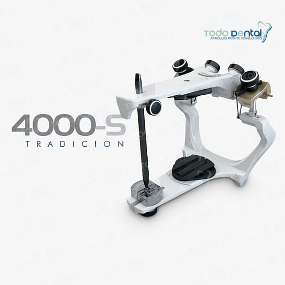 Articulador 4000-s con arco facial standard y estuche.