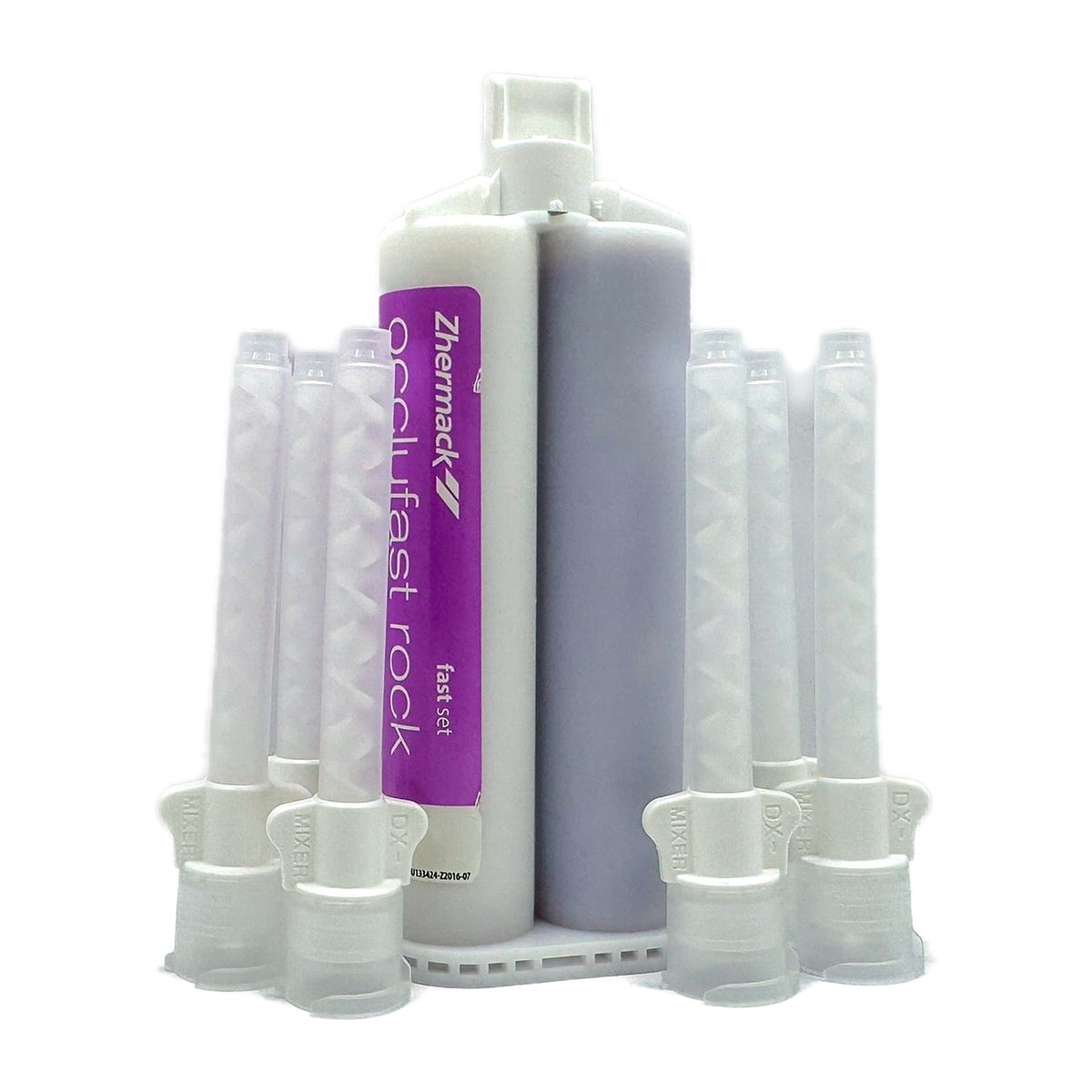 Occlufast rock doble caja con 1 cartucho de 50 ml. + 6 canulas