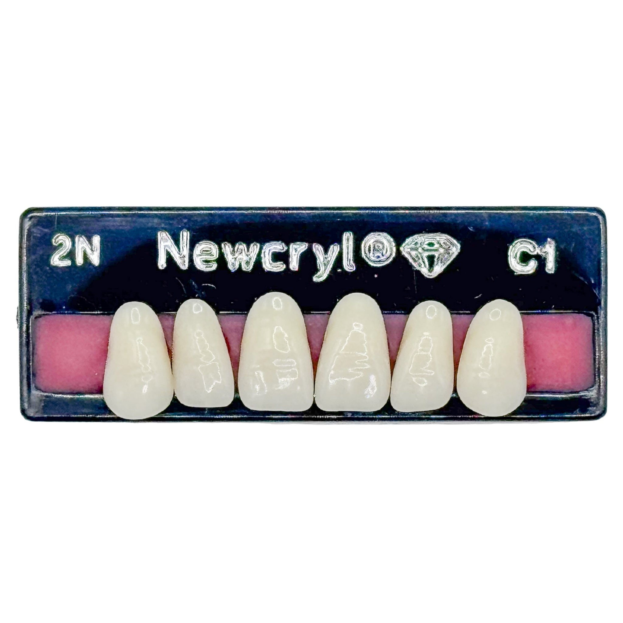Dientes newcryl x 6 sa 2n col c1