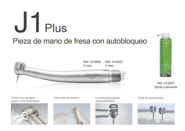 Pieza de alta J1 plus 2 vias, rocio triple