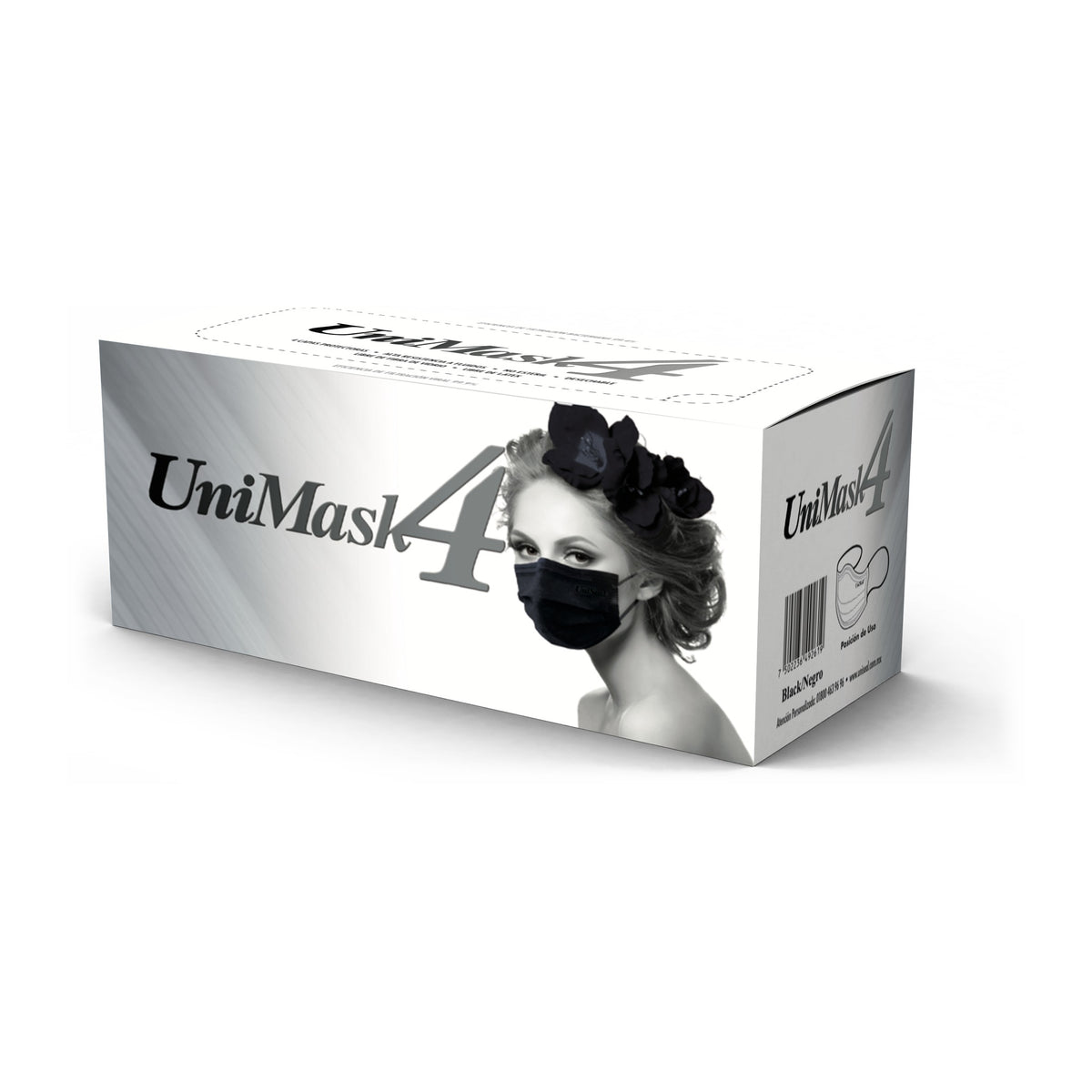 Cubreboca UniMask 4 negro