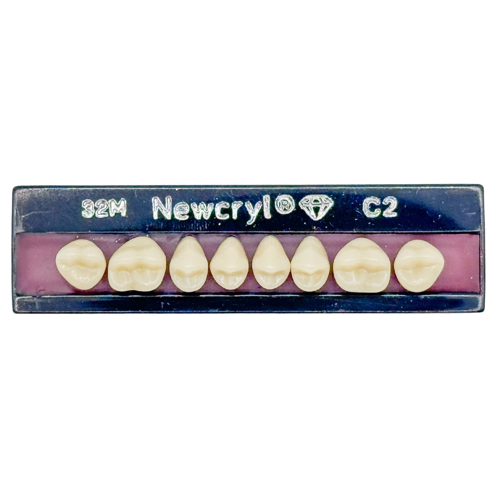 Dientes newcryl x 8 sp 32m col c2