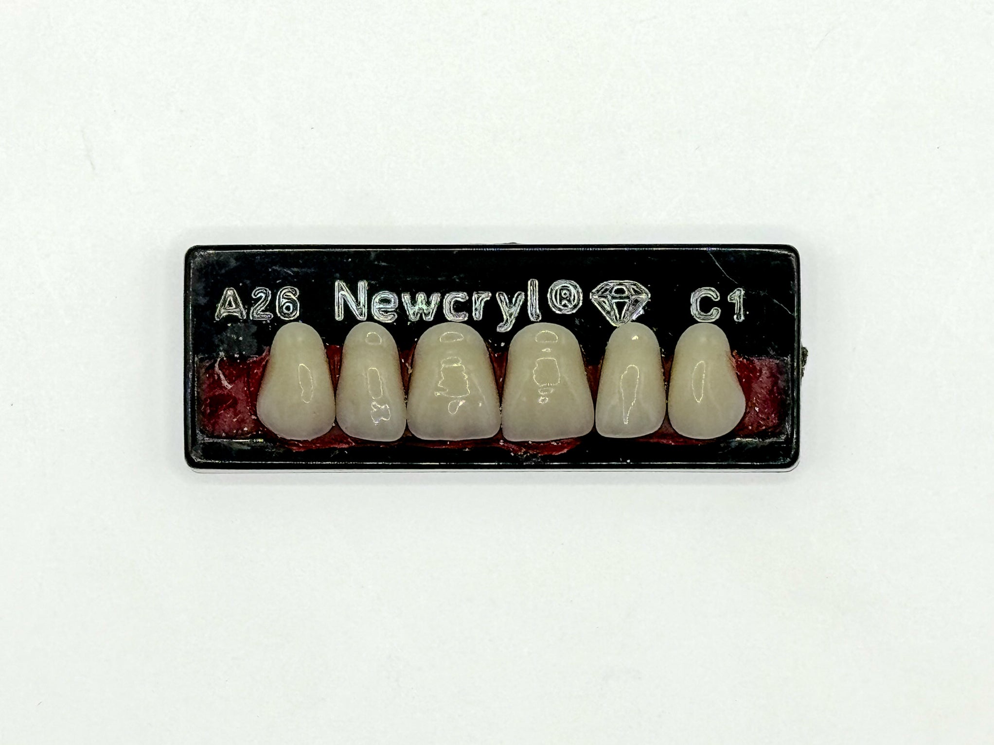 Dientes newcryl x 6 sa a26 col c1