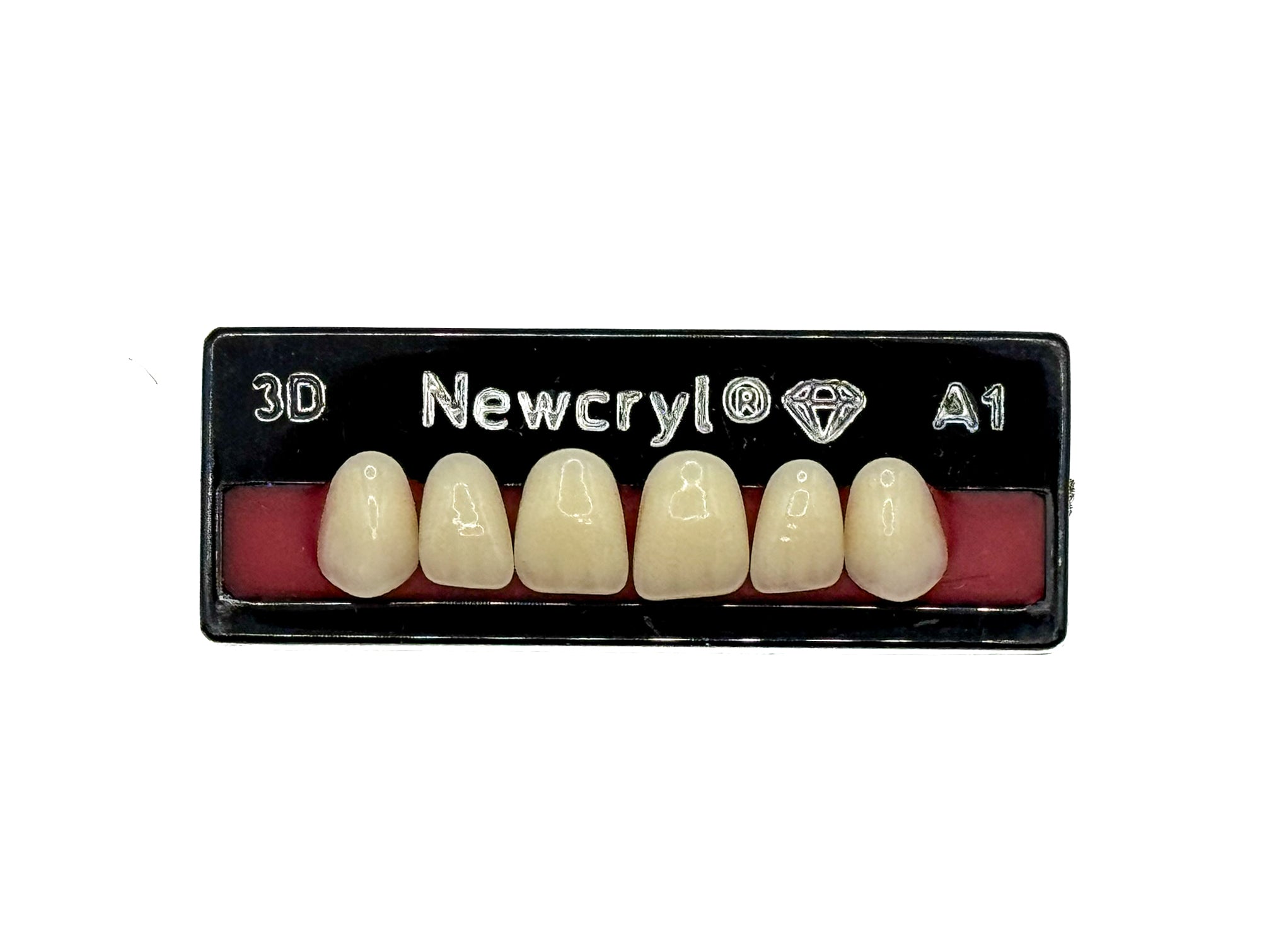 Dientes newcryl x 6 sa 3d col a1