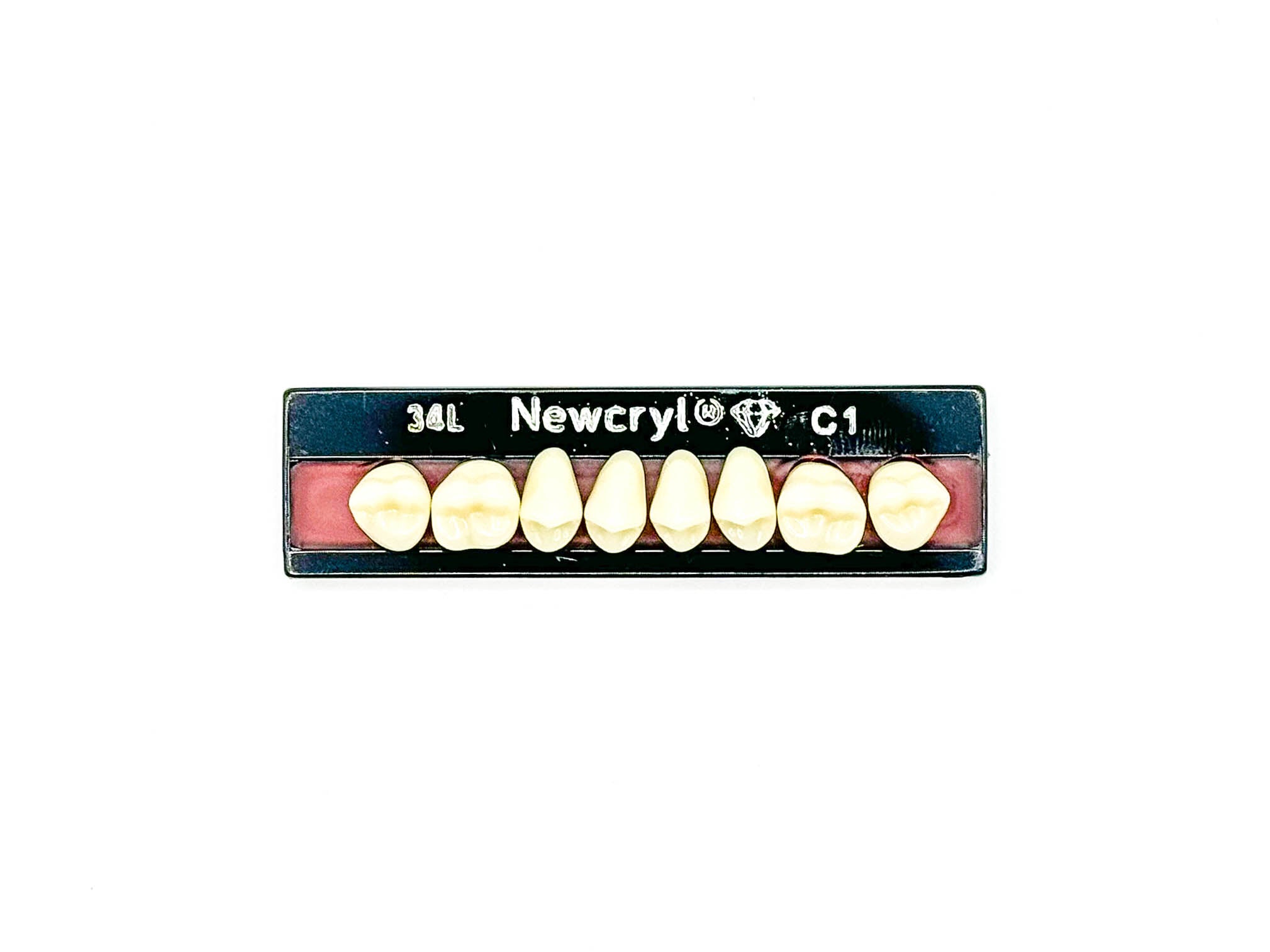 Dientes newcryl x 8 sp 34l col c1
