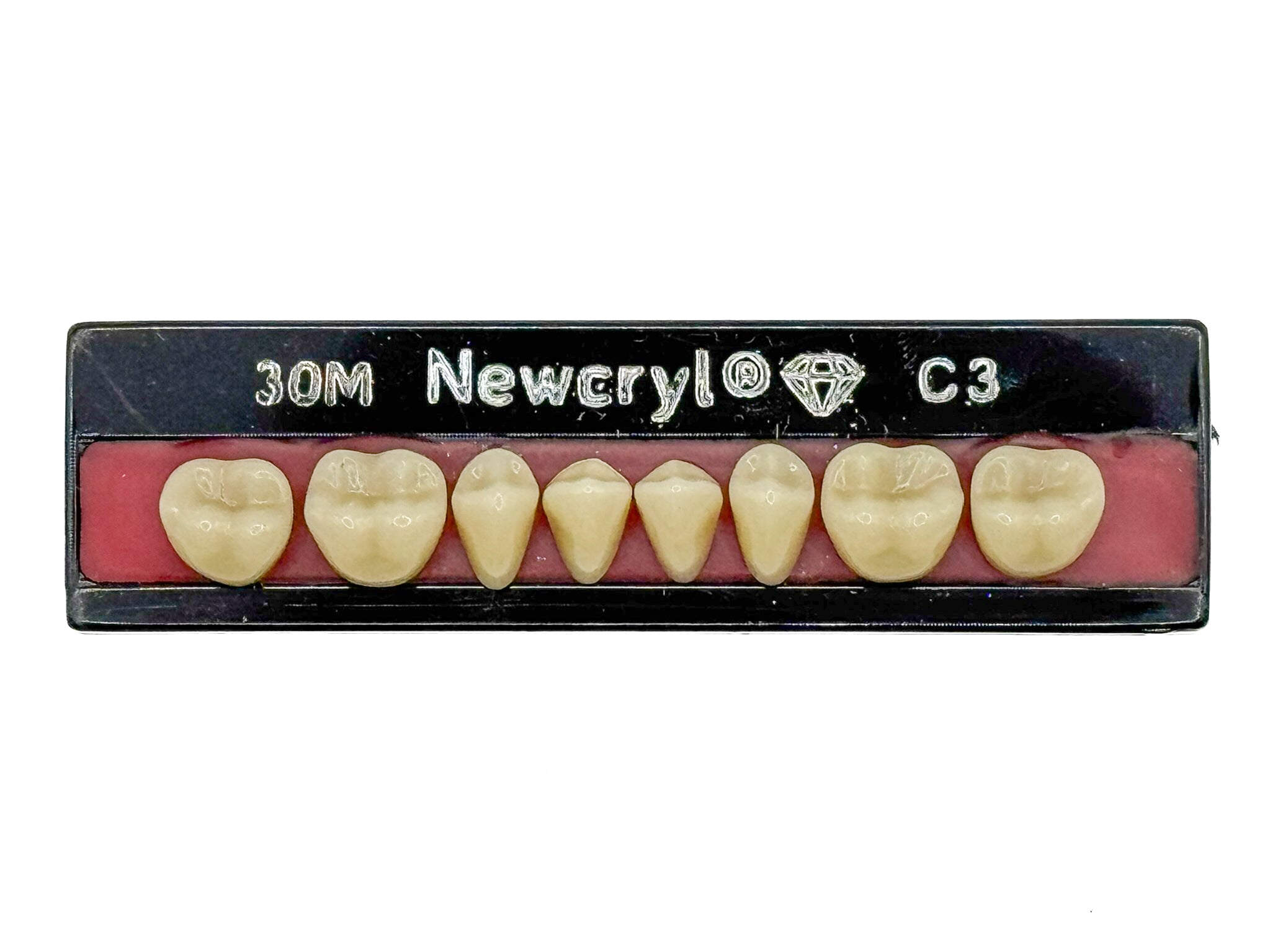 Dientes newcryl x 8 sp 30m col c3
