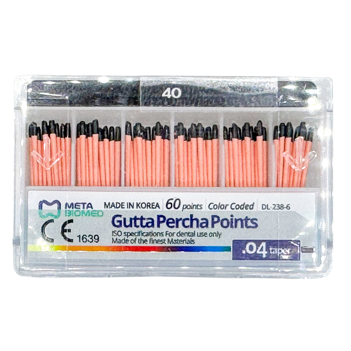 Gutapercha E&Q Plus .04 Meta Biomed