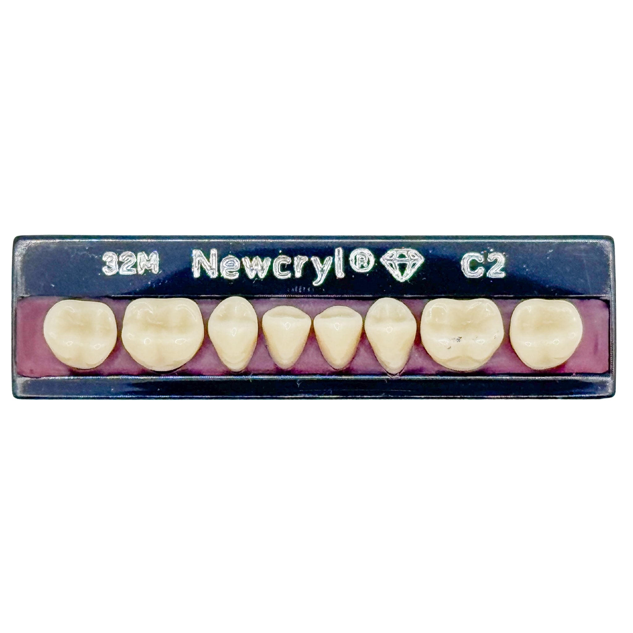Dientes newcryl x 8 ip 32m col c2