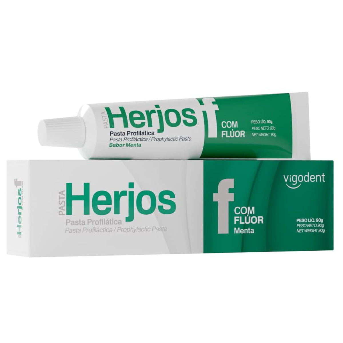Herjos pasta profiláctica con flúor 90 g Vigodent