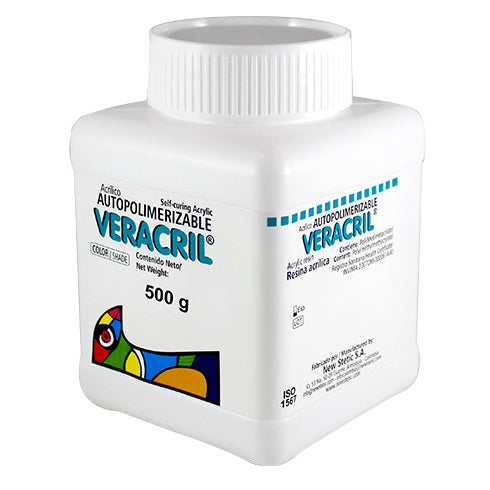 Acrilico auto transparent x500g opticryl