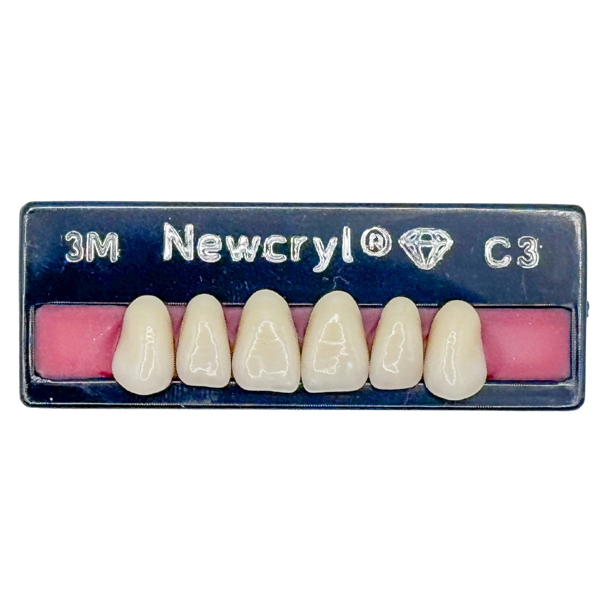 Dientes newcryl x 6 sa 3m col c3