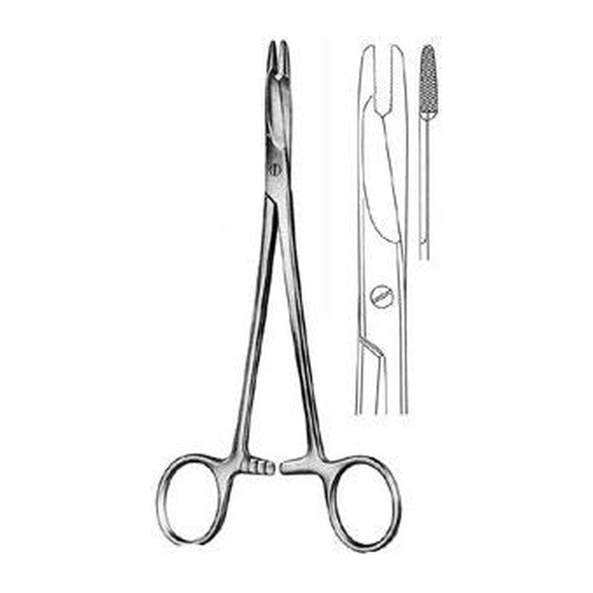 Porta agujas olsen-heger 12 cm